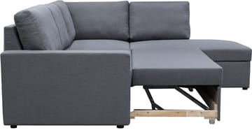 Dream hörnsoffa med bäddfunktion och förvaring - Mörkgrå - Mörkgrå - Products - Möbler - Soffa - Bäddsoffa - Hörnbäddsoffa