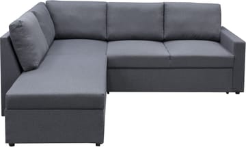 Dream hörnsoffa med bäddfunktion och förvaring - Mörkgrå - Mörkgrå - Products - Möbler - Soffa - Bäddsoffa - Hörnbäddsoffa