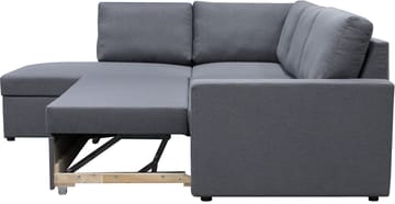 Dream hörnsoffa med bäddfunktion och förvaring - Mörkgrå - Mörkgrå - Products - Möbler - Soffa - Bäddsoffa - Hörnbäddsoffa