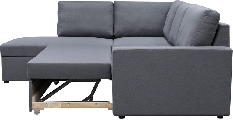 Dream hörnsoffa med bäddfunktion och förvaring - Mörkgrå - Mörkgrå - Products - Möbler - Soffa - Bäddsoffa - Hörnbäddsoffa