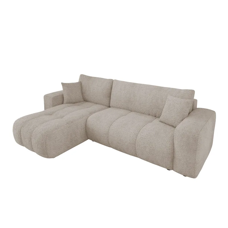 Flo Bäddsoffa med Divan 3-sits - Grå - Products - Möbler - Soffa - Bäddsoffa - Bäddsoffa divan