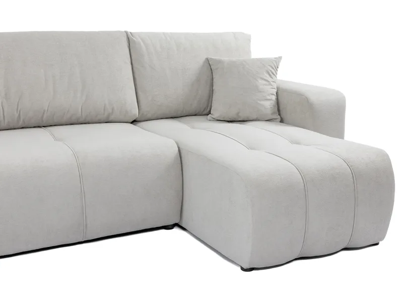 Flo Bäddsoffa med Divan 3-sits - Grå - Products - Möbler - Soffa - Bäddsoffa - Bäddsoffa divan