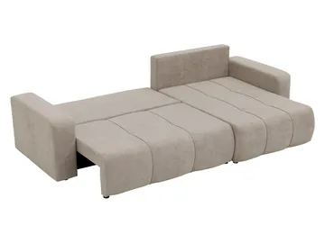 Flo Bäddsoffa med Divan 3-sits - Vit - Products - Möbler - Soffa - Bäddsoffa - Bäddsoffa divan
