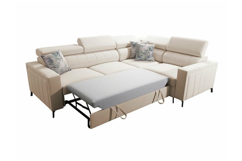 Galbally 3-sits Hörnbäddsoffa Dark blue - Products - Möbler - Soffa - Bäddsoffa - Hörnbäddsoffa