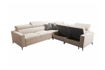 Galbally 4-sits Hörnbäddsoffa Dark blue - Products - Möbler - Soffa - Bäddsoffa - Hörnbäddsoffa