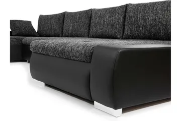 Gamal Bäddsoffa Dubbeldivan 4-sits - Grön - Products - Möbler - Soffa - Bäddsoffa - U bäddsoffa