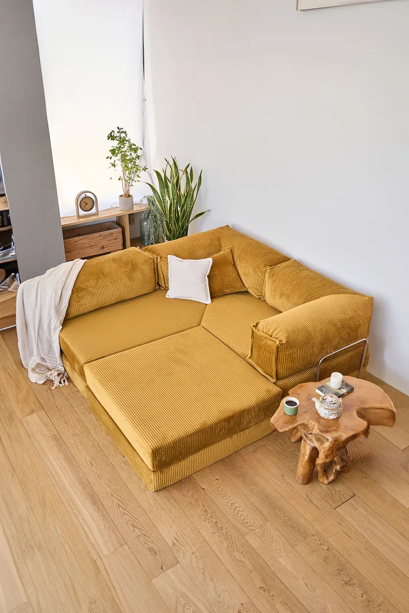 Jenor 4-sits Hörnbäddsoffa - Products - Möbler - Soffa - Bäddsoffa - Hörnbäddsoffa