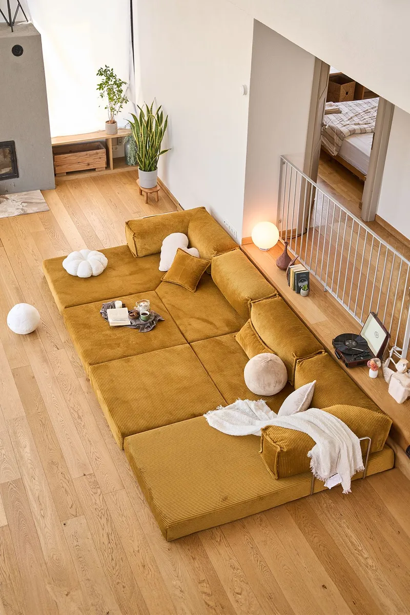 Jenor 4-sits Hörnbäddsoffa - Products - Möbler - Soffa - Bäddsoffa - Hörnbäddsoffa