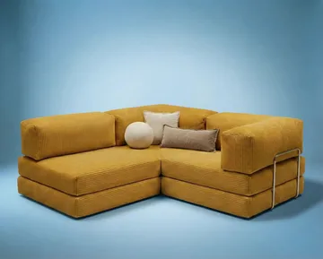 Jenor 4-sits Hörnbäddsoffa - Products - Möbler - Soffa - Bäddsoffa - Hörnbäddsoffa