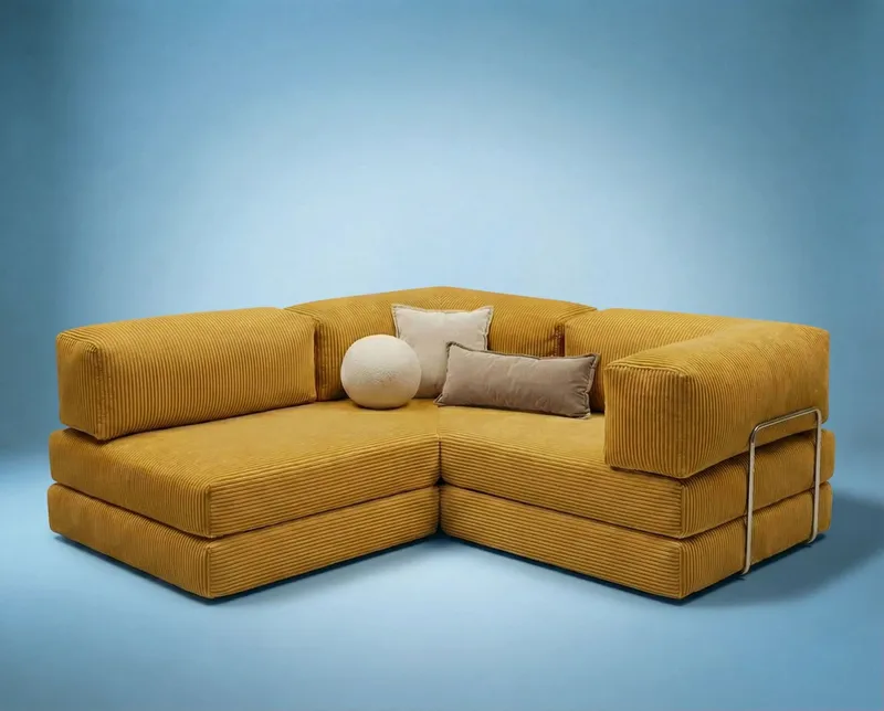 Jenor 4-sits Hörnbäddsoffa - Products - Möbler - Soffa - Bäddsoffa - Hörnbäddsoffa