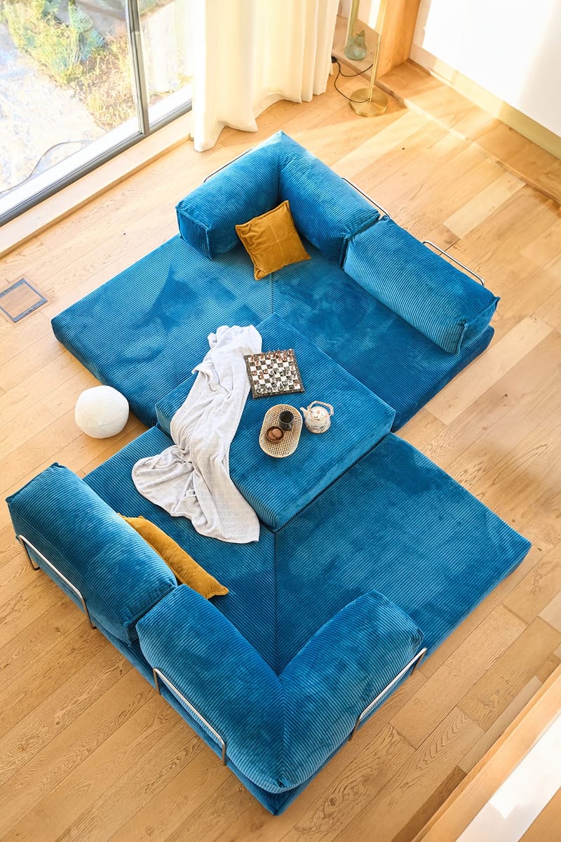 Jenor 4-sits Hörnbäddsoffa - Products - Möbler - Soffa - Bäddsoffa - Hörnbäddsoffa