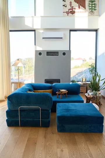 Jenor 4-sits Hörnbäddsoffa - Products - Möbler - Soffa - Bäddsoffa - Hörnbäddsoffa