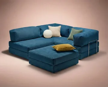 Jenor 4-sits Hörnbäddsoffa - Products - Möbler - Soffa - Bäddsoffa - Hörnbäddsoffa