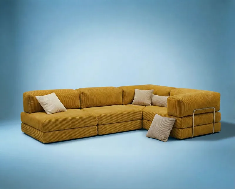 Jenor 4-sits Hörnbäddsoffa - Products - Möbler - Soffa - Bäddsoffa - Hörnbäddsoffa