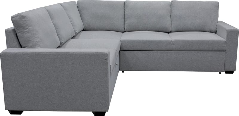 Hörnsoffa med bäddfunktion och förvaring - Grå - Products - Möbler - Soffa - Bäddsoffa - Hörnbäddsoffa