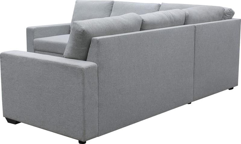 Hörnsoffa med bäddfunktion och förvaring - Grå - Products - Möbler - Soffa - Bäddsoffa - Hörnbäddsoffa