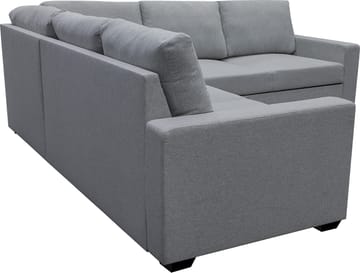 Hörnsoffa med bäddfunktion och förvaring - Grå - Products - Möbler - Soffa - Bäddsoffa - Hörnbäddsoffa
