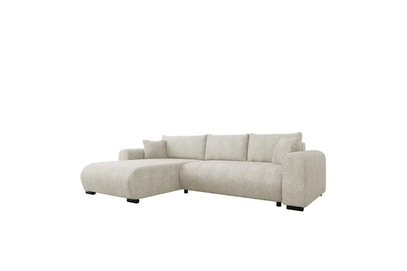 Handda Bäddsoffa med Divan 3-sits i Bouclé, Beige