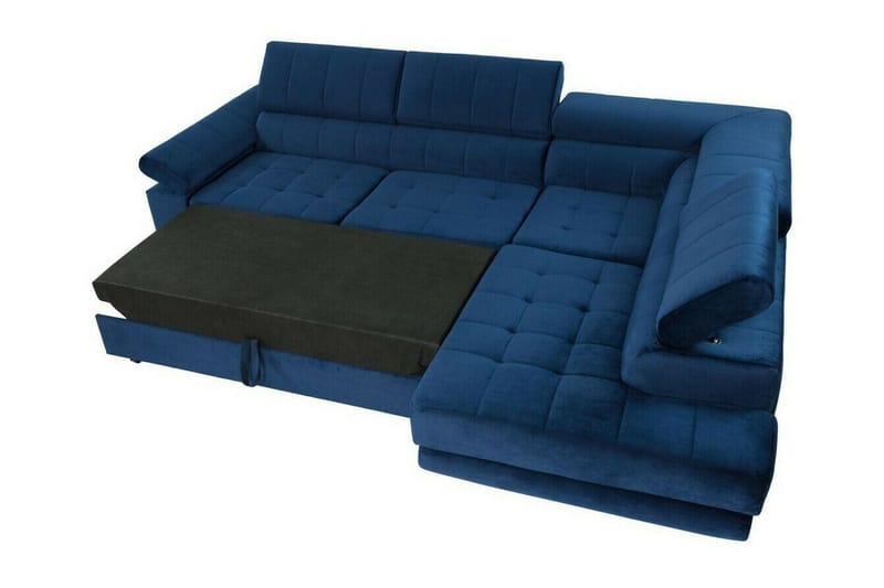 Kintore 3-sits Hörnbäddsoffa Dark yellow - Products - Möbler - Soffa - Bäddsoffa - Hörnbäddsoffa