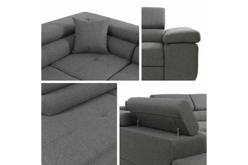 Kintore 4-sits Hörnbäddsoffa