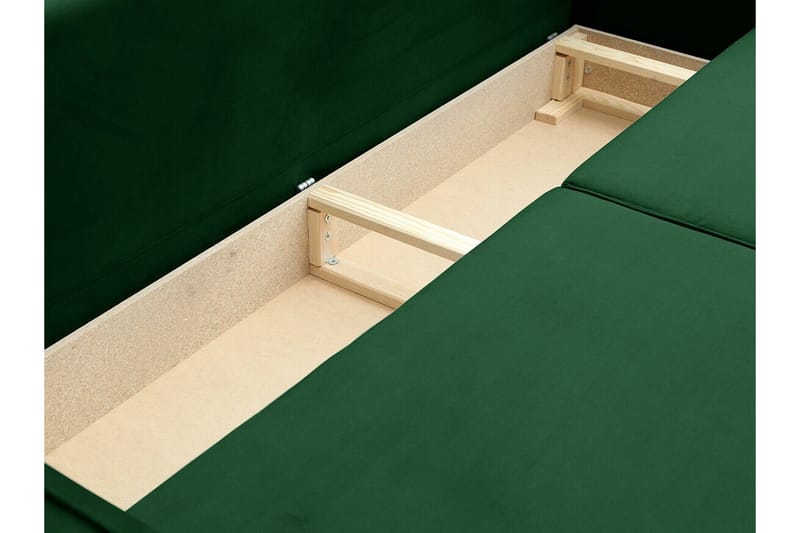 Knocklong 2-sits Bäddsoffa Dark green - Products - Möbler - Soffa - Bäddsoffa - Bäddsoffa längsbäddad