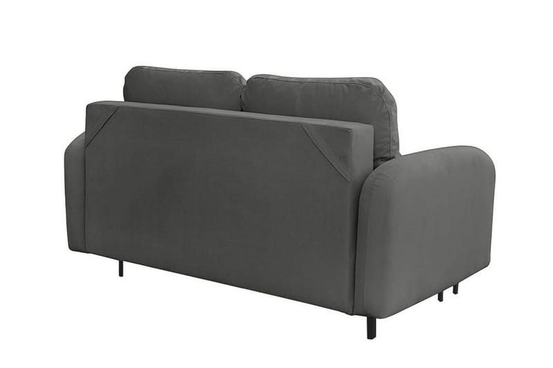 Knocklong 2-sits Bäddsoffa Dark grey - Products - Möbler - Soffa - Bäddsoffa - Bäddsoffa längsbäddad