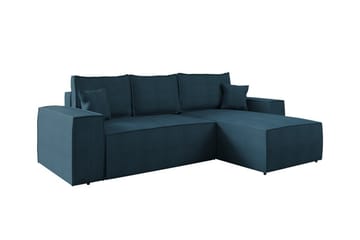 Knocklong 3-sits Hörnbäddsoffa blue - Products - Möbler - Soffa - Bäddsoffa - Hörnbäddsoffa