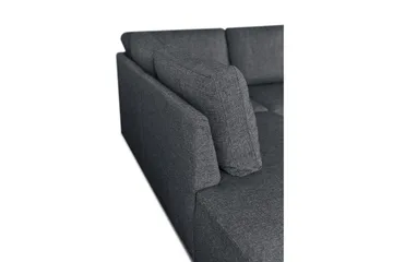 Leo Bäddsoffa 3-sits med Schäslong Vänster - Mörkgrå - Products - Möbler - Soffa - Bäddsoffa - Bäddsoffa divan