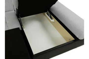 Lomux 3-sits Hörnbäddsoffa Light brown - Products - Möbler - Soffa - Bäddsoffa - Hörnbäddsoffa