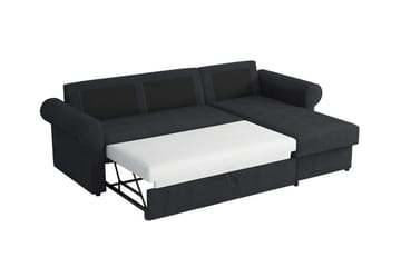 Midfeld 3-sits Hörnbäddsoffa Dark Turquoise - Products - Möbler - Soffa - Bäddsoffa - Bäddsoffa divan