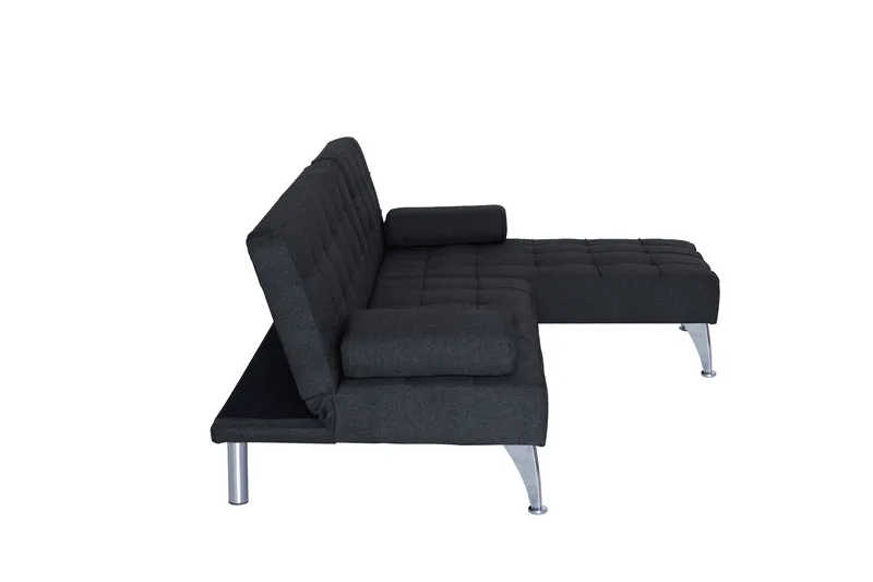 Neptun divansoffa bäddbar mörkgrått - Mörkgrå - Products - Möbler - Soffa - Bäddsoffa - Bäddsoffa divan