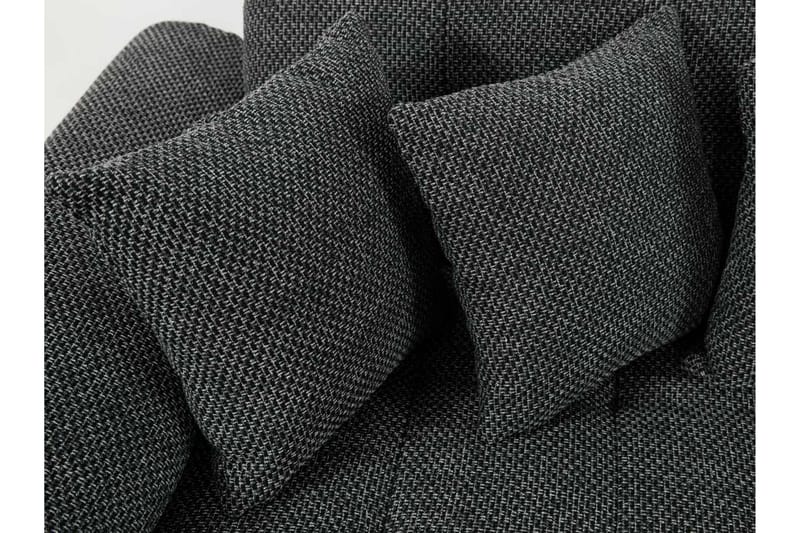 Niko U-Bäddsoffa 350x205x76 cm Divan Höger - Grå/Vit - Products - Möbler - Soffa - Bäddsoffa - Bäddsoffa längsbäddad