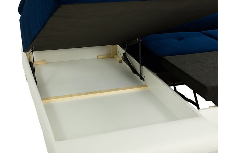 Reginia 4-sits Hörnbäddsoffa Light green - Products - Möbler - Soffa - Bäddsoffa - Bäddsoffa längsbäddad