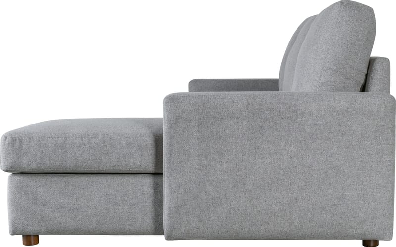 Soffa med förvaring grå 214 cm bred - Grå - Products - Möbler - Soffa - Bäddsoffa - Bäddsoffa divan
