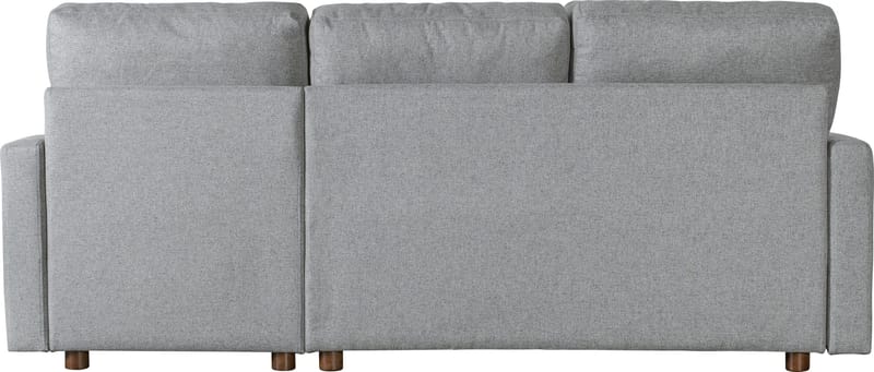Soffa med förvaring grå 214 cm bred - Grå - Products - Möbler - Soffa - Bäddsoffa - Bäddsoffa divan