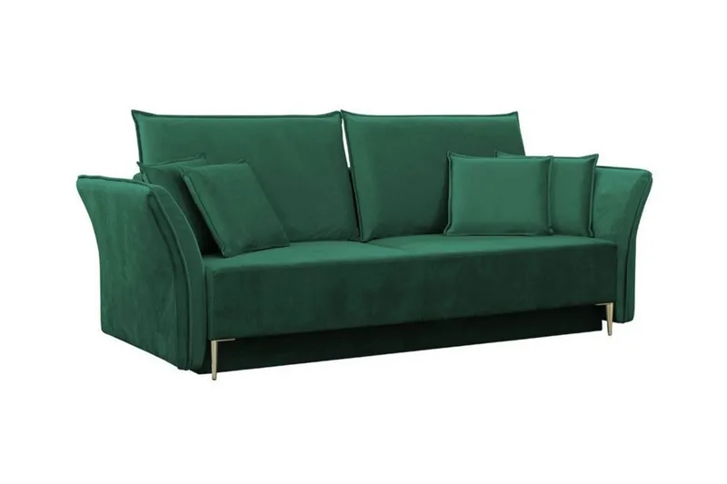 Staffin 3-sits Bäddsoffa Dark green