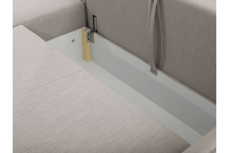 Staffin 3-sits Hörnbäddsoffa Light grey/Dark grey - Products - Möbler - Soffa - Bäddsoffa - Hörnbäddsoffa