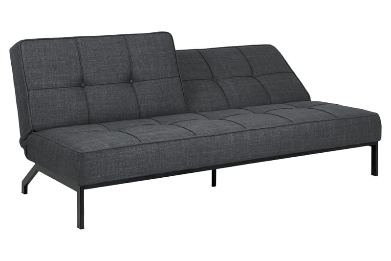 Stefan 2-sits Bäddsoffa - Grå - Products - Möbler - Soffa - Bäddsoffa - Bäddsoffa längsbäddad