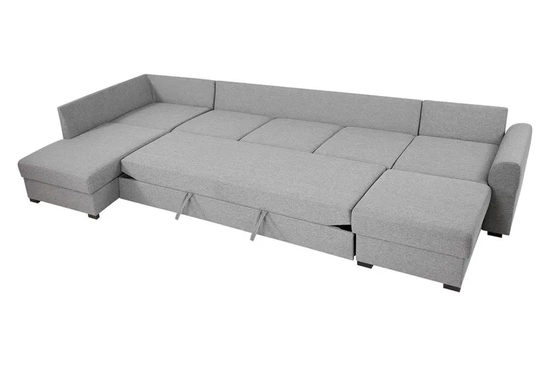 Wilma Hörnsoffa Vänster - Svart - Products - Möbler - Soffa - Bäddsoffa - Bäddsoffa divan