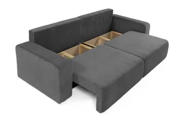 Barile Soffa 3-sits - Grå - Products - Möbler - Soffa - 3 sits soffa