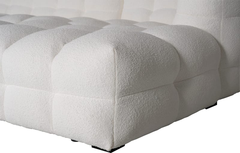 Billy divansoffa offwhite - Bubblig design - 322 cm - Cream - Products - Möbler - Soffa - Divansoffa & schäslongsoffa