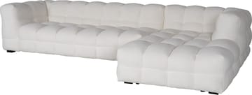 Billy divansoffa offwhite - Bubblig design - 322 cm - Cream - Products - Möbler - Soffa - Divansoffa & schäslongsoffa