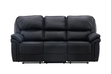 Saranda Reclinersoffa - Svart - Products - Möbler - Soffa - Biosoffa & reclinersoffa - 3 sits biosoffa & reclinersoffa