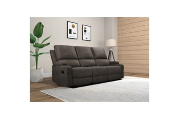 Dallas Reclinersoffa 3-sits - Grå - Products - Möbler - Soffa - Biosoffa & reclinersoffa