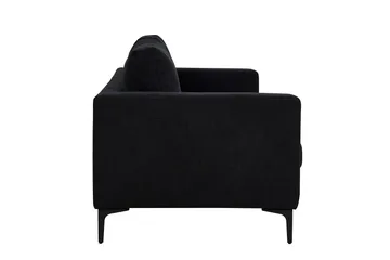 Bolero 3-sits Soffa - Svart - Products - Möbler - Soffa - 3 sits soffa