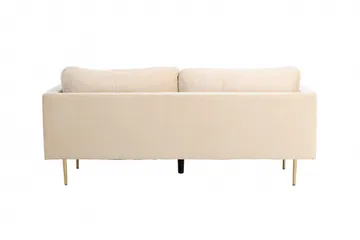 Boom Sammetssoffa 3-sits - Beige - Products - Möbler - Soffa - 3 sits soffa