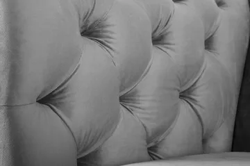 Chesterfieldsoffa 3-sits grå - Grå - Products - Möbler - Soffa - Chesterfield soffa