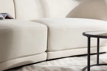 Cielo 3-sits Soffa - Beige - Products - Möbler - Soffa - 3 sits soffa