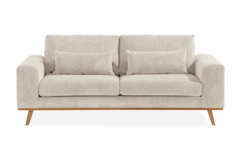 Copenhagen 2-sits Manchestersoffa - Beige - Products - Möbler - Soffa - 2 sits soffa