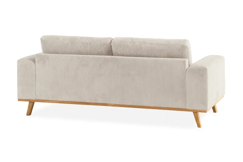 Copenhagen 2-sits Manchestersoffa - Beige - Products - Möbler - Soffa - 2 sits soffa
